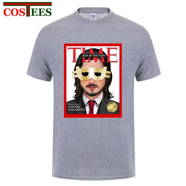 

digital currency bitcoin cotton t-shirt short sleeve sleeve men times tees women funny bitcoin founder satoshi nakamoto t shirts
