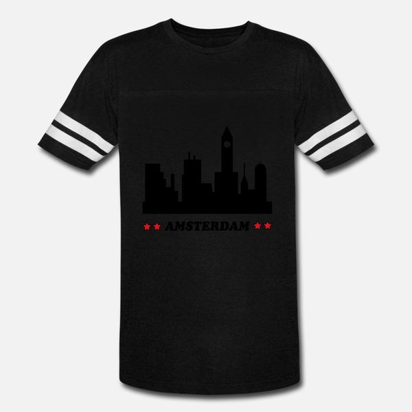 

amsterdam t shirt men customize 100% cotton plus size 3xl trend cute new style spring natural shirt