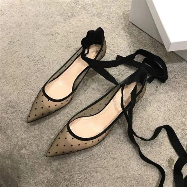 

women's shoes new hapucky fashion ladies pumps thin heel classic lace shoes pointed toe lace-up breathable low heels, Black