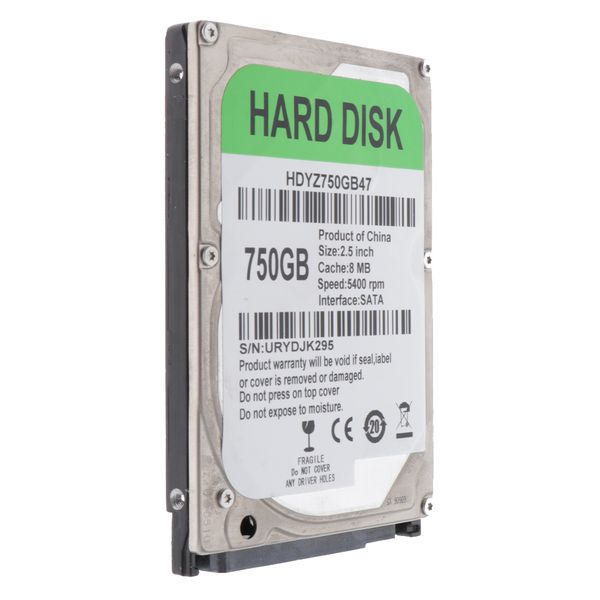 

2.5\" in sata 2 750gb lapdeskinternal hard drive write 50-90m