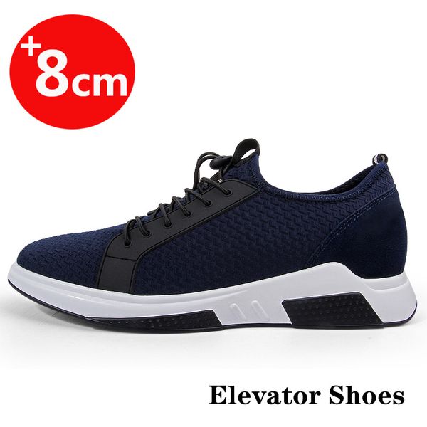 sapatos para aumentar altura homem