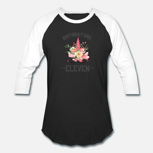 

birthday girl eleven unicorn birthday 11th t shirt men fit tee shirt s-3xl gents fit basic spring letter shirt