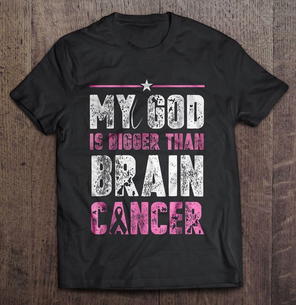 

мужчины тенниска мой бог больше чем brain cancer женщины футболку