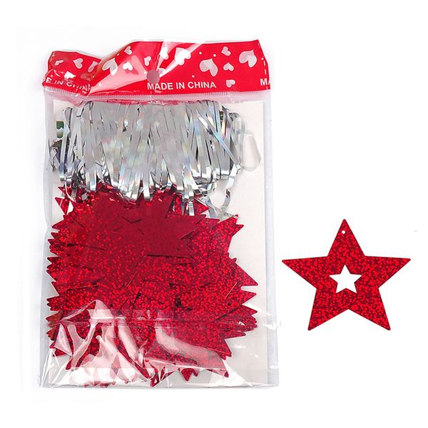 

100pcs love sequin room multipurpose card party star pendant hanging decoration