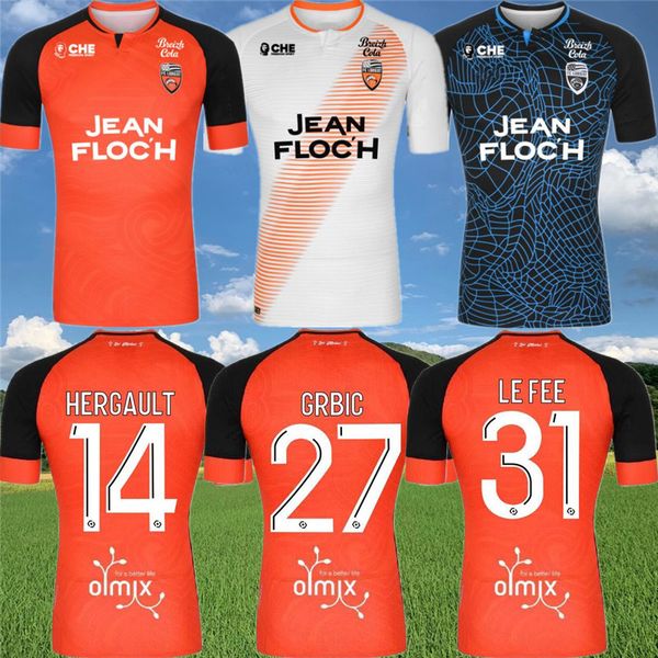 

lorient maillots de foot 2020 21 grbic hamel le fee radovanovic delaplace wissa boisgard bozok diarra abergel fontaine soccer jerseys, Black;yellow