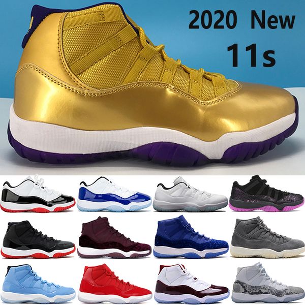 

new 11 11s jumpman basketball shoes se metallic gold low white bred burgundy pinnacle grey velvet heiress blue bred men women sneakers, Black