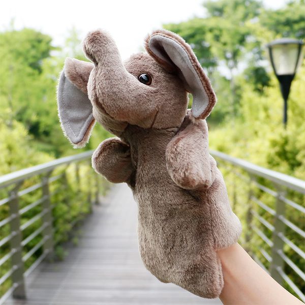 

popular cute kindergarten stories prop family parent-child doll mini plush toy hand puppet doll boy girl toys gift