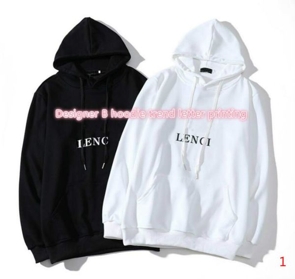 

2020 мода толстовки для мужского свитера осени зима вскользь толстовки для женщин hoodie размера s-2xl черных белых цветов wf2007281, Black