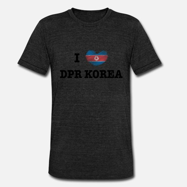 

i heart north korea t shirt men design tee shirt crew neck formal crazy funny spring natural shirt