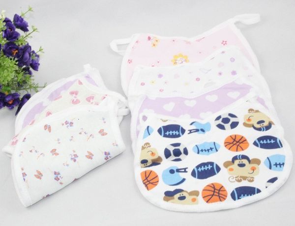 

bib soft cotton bib maternal and child supplies double-sided cartoon saliva towel waterproof bib