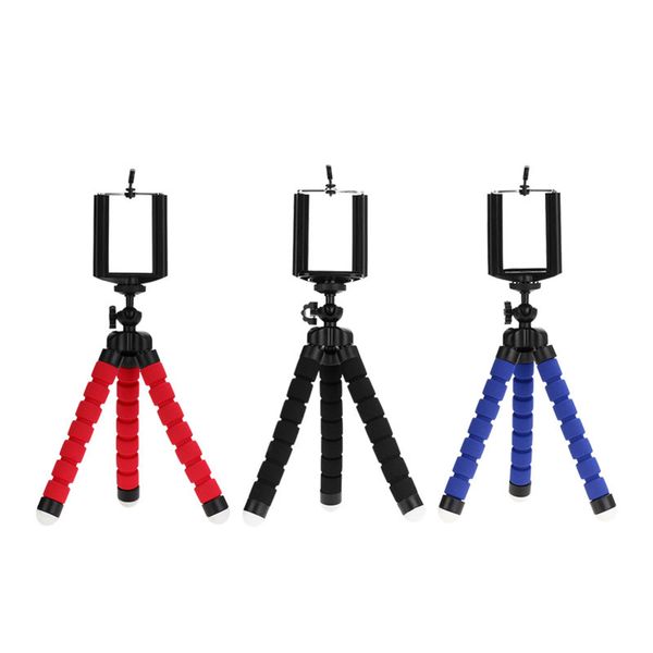 

tripods forzago mini flexible sponge ocs tripod for huawei smartphone with phone clip holder