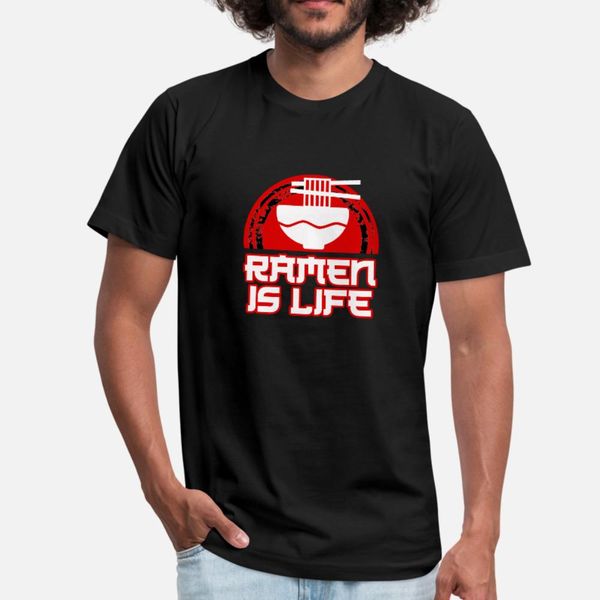 

ramen is life life is ramen t shirt men customized cotton o neck fit comfortable spring pictures shirt