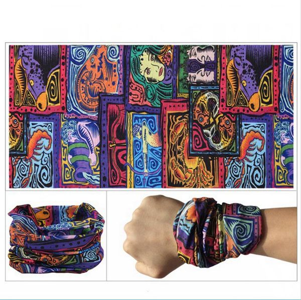 

magic scarf cycling sunscreen outdoor headwear headband mask neck cover windproof sunscreen party masks seamless multifunction ljjp65, Blue;black