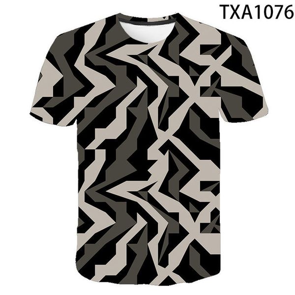 

camouflage 3d boy girl printed 3d print shirts kawaii anime graphic men clothing