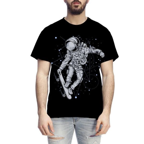 

3d space astronaut print spacex spaceship rocket ho 3d print shirts hentai hippie hentai men clothing