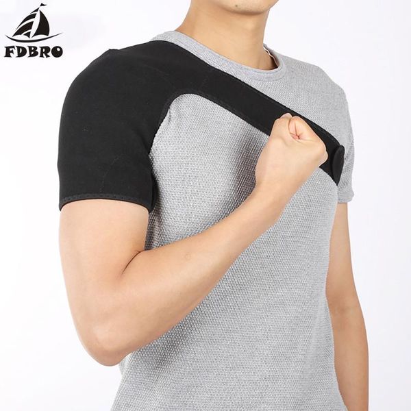 

fdbro shoulder straps adjustable anti-slipping single protector posture aligner back joint pain sprain soreness tendiniti