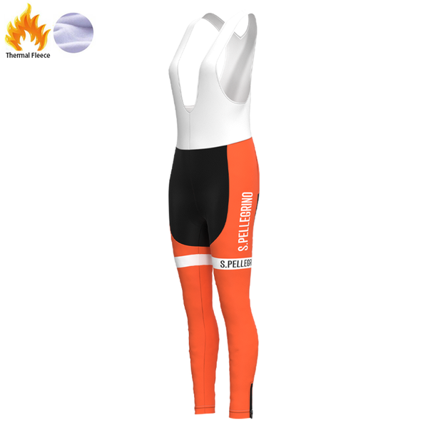 

racing pants 1976 competition s.pellegrino team retro woman fleece cycling trousers triathlon bike skinsuit pantalÃ³n ciclismo hombre, Black;blue