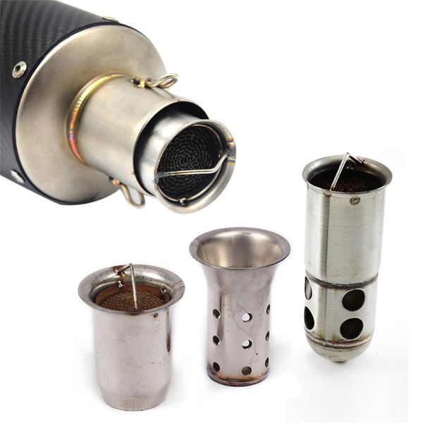 

motorcycle exhaust system front catalyst db killer removable muffler for cafe racer pit bike gsxr750 mt09 silencieux moto