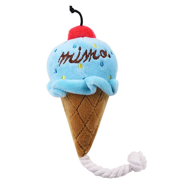 

ice cream shape dog toys simulation squeak sound pet supplies home soft plush
