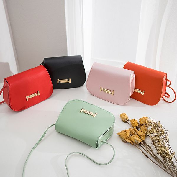 

2020 spring and summer new women's small bag fashion trend korean style shoulder/crossbody bag fashion saddle
