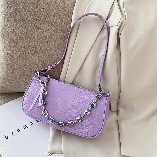 

brand bag 2020 fashion new pu women's designer handbag cute girl lock chain shoulder messenger bags