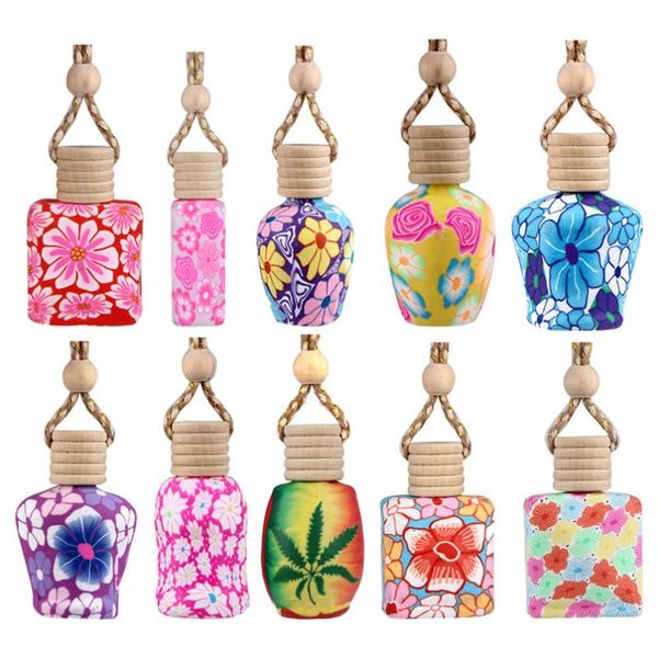 

auto the original eco-car fragrance bottle polymer clay air perfume bottle