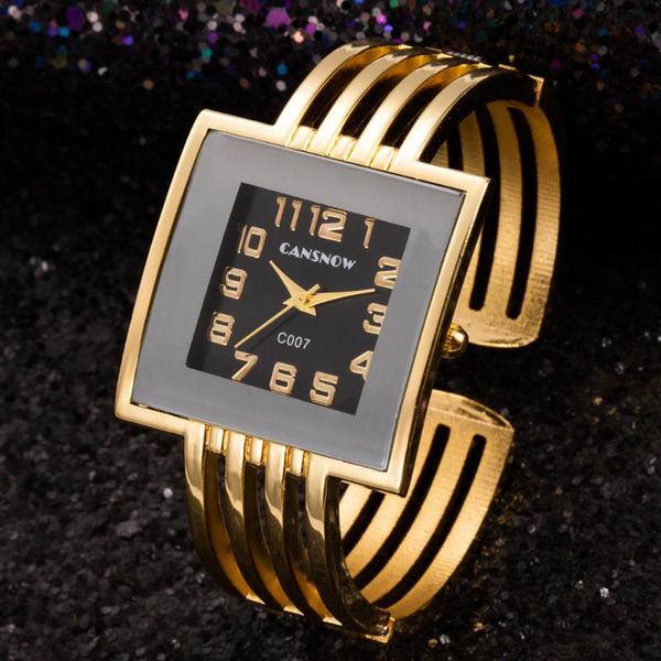 

women bracelet watch gold bracelet watches square ladies clock hodinky quartz luxury bangle watches for women satti, Slivery;brown