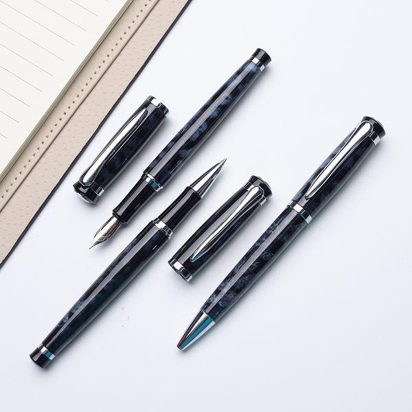 

ballpoint pens baoer metal ball pen classic stylus writing stylo diamant stationery office & school ink black, Blue;orange