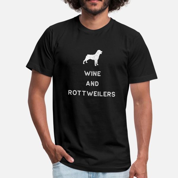 

rottweiler design wine and rottweilers light funny rottie gift cute dog t shirt men designer cotton round collar letters famous shirt