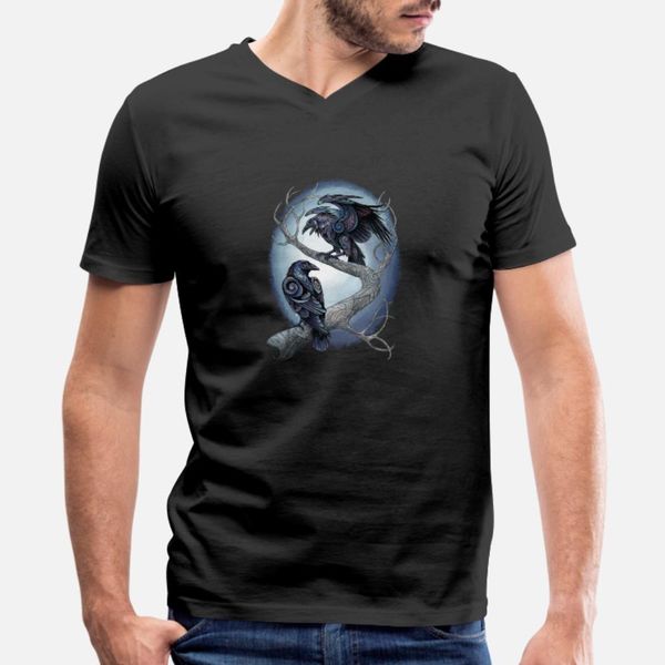 

huginn & muninn t shirt men character 100% cotton euro size s-3xl costume graphic new style summer style unique shirt