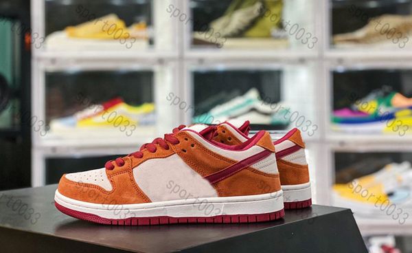 

dunk sb shoes, brown red tick corduroy tie dye pigeon black orange cement men women rus&set cedar casual shoes stylist sports sneaker, White;red