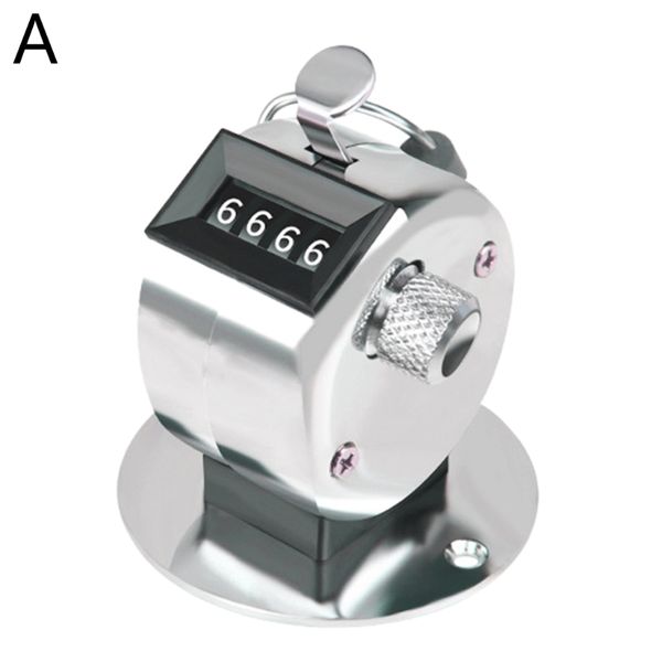 

portable 4 digit number handheld tally counter mini mechanical digital manual counting hand click golf clicker