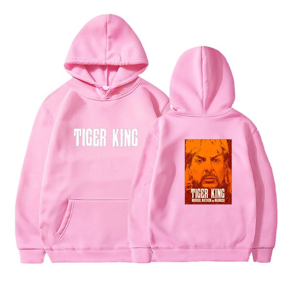 

Tiger king fashion print hoodie men and women hoodie Hip Hop Streetwear Hoody Pablo