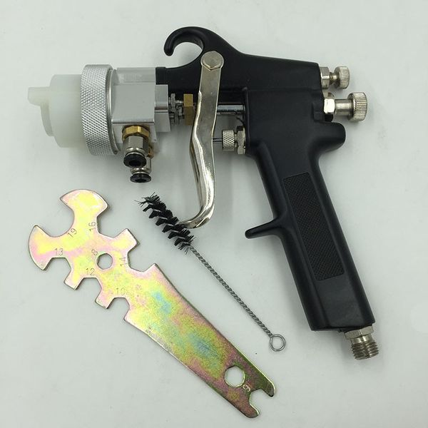 

air spray gun hand manual spray gun nozzle 1.3mm nano chrome
