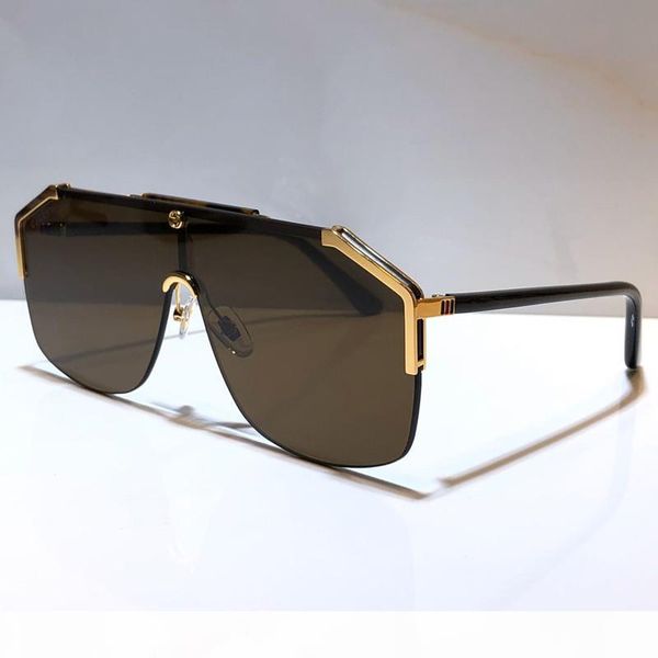 

0291 designer sunglasses for men women fashion mask sunglasses half frame coating mirror lens carbon fiber legs summer style 0291s, White;black