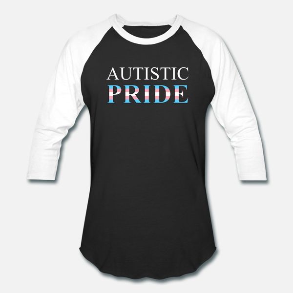 

симпатичные моды весна аутистического pride транс футболка мужчины симпатичные короткие рукава круглым воротом письмо осеннее trend
