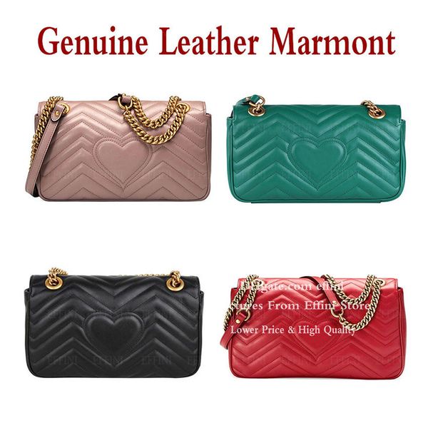 

marmont crossbody shoulder bag handbags purses fashion luxurys designers womens genuine leather mini black quilted chain messenger bags with