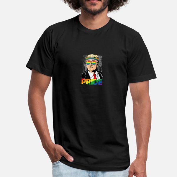 

trump lgbt gay pride month lesbian bisexual transg t shirt men printing cotton plus size 3xl vintage crazy breathable spring pictures shirt