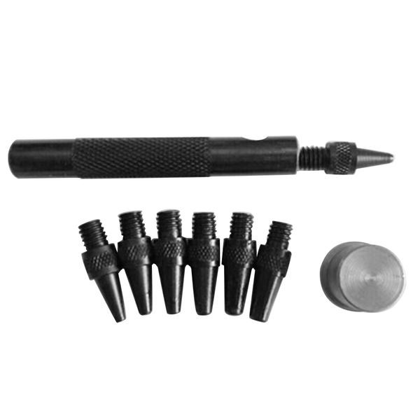 

sewing belt puncher with punch head round hole diy leather craft long handheld