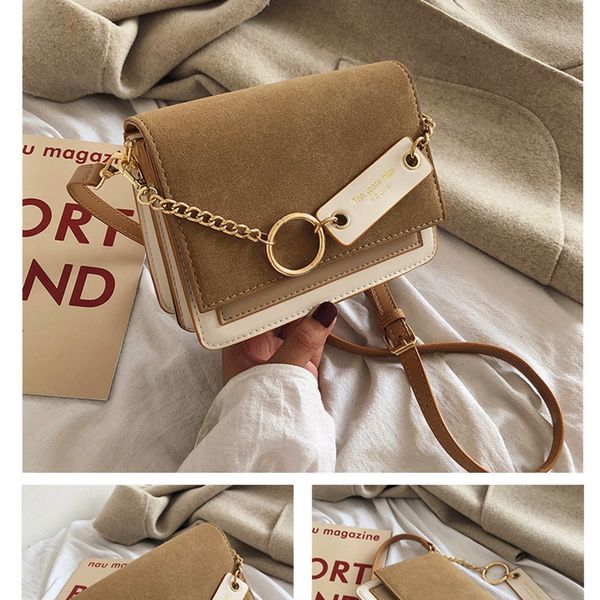 

western style for women 2019 autumn and winter new fashion korean style frosted crossbody bag small bag single shoulder popular small nn0gi