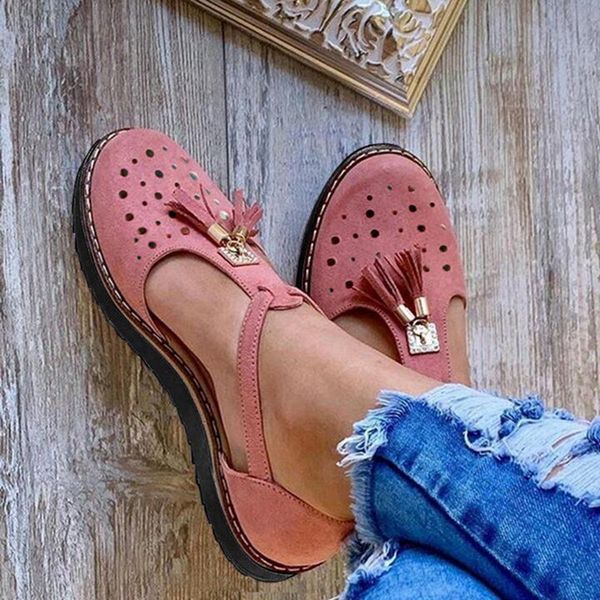 

new women sandals buckle strap flock summer shoes hollow breathing flat platform sandals plus size shoes 2020 fashion, Black