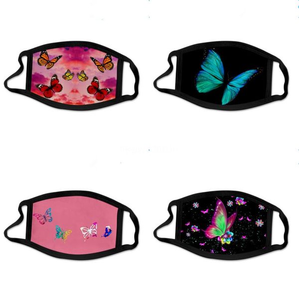 

shipping seamless bandana 3d butterfly printing face mask multifunctional headband magic scarf outdoor sports neck gaiter l354fa#239