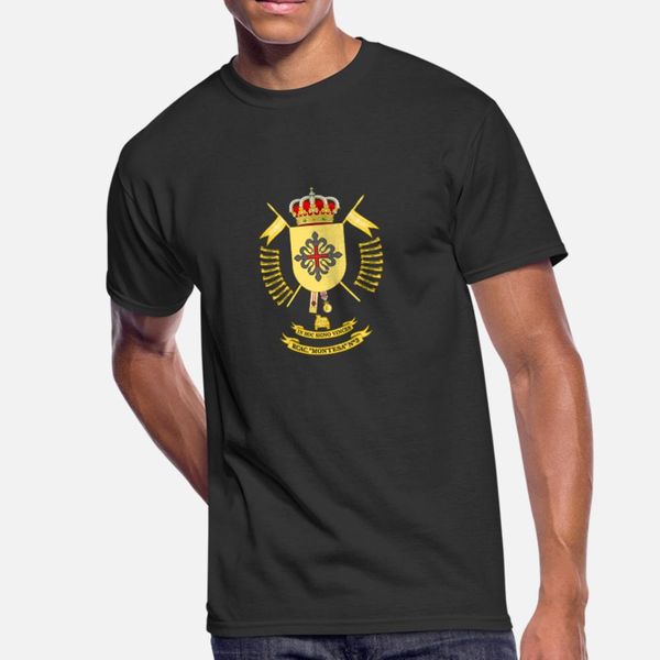 

3rd armored cavalry regiment montesa spanish arm t shirt men create 100% cotton s-xxxl kawaii fitness breathable spring normal shirt