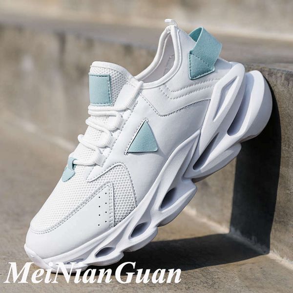 

light flats sneakers for men blade breathable running shoes platform men's sports shoes lace up man mesh scarpa uomo h1