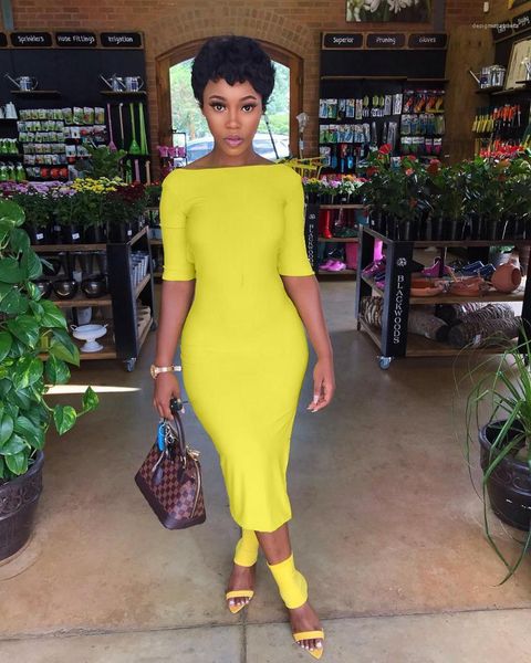 

designer slim panelled female apparel with split women summer solid color dress ladies slash neck backless dresses fashion, Black;gray