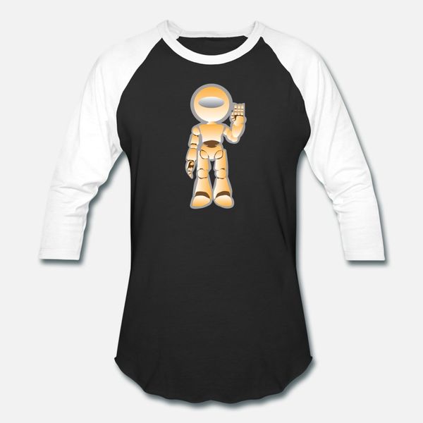 

funny robot cute robots robotics cyborg gift t shirt men character 100% cotton crew neck pattern anti-wrinkle comfortable spring autumn
