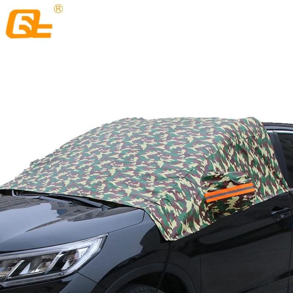 

car windshield cover outdoor prevent frost snow protection dustproof heatproof winter thickening fit sedan suv hatchback