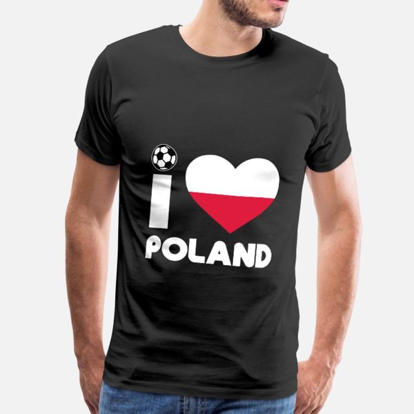 

poland t shirt men printed short sleeve s-xxxl solid color cute breathable summer style family shirt