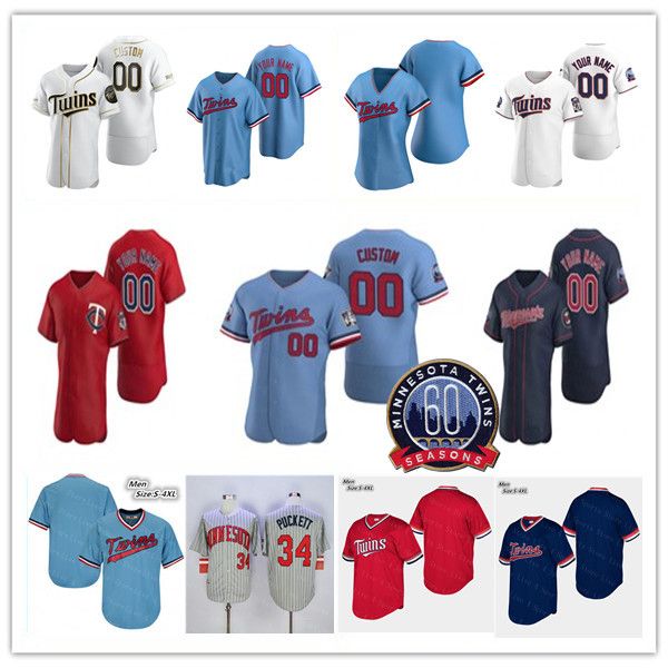 

2020 max kepler jersey kirby puckett harmon killebrew jose berrios rod carew willians astudillo josh staumont eddie rosario gearrin buxton, Blue;black