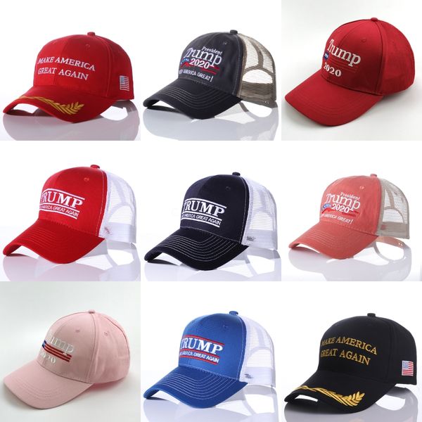 

sun protection president donald trump hat trump embroidery adjustable baseball cap men women cotton american flag snapback hat#871, Blue;gray